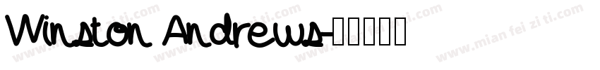 Winston Andrews字体转换